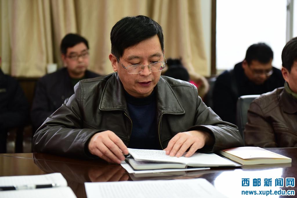 学生工作部部长樊继福教授发言